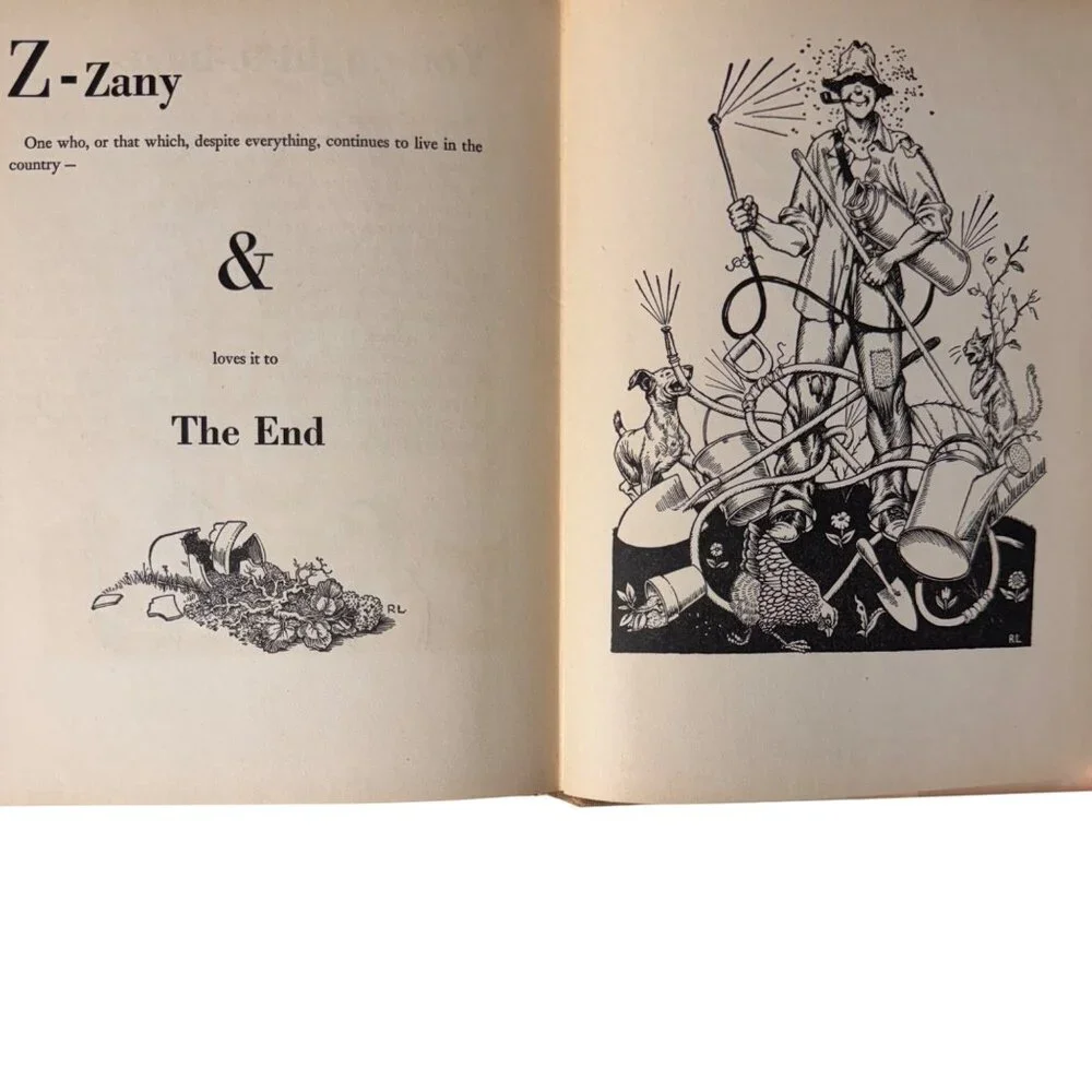 Country Colic Weeders Digest Robert Lawson Stated 1st Ed 1944 HC DJ Illustrated - Picture 14 of 16